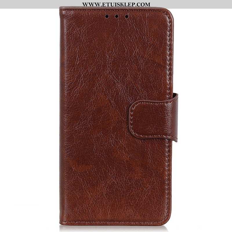 Etui Folio do Samsung Galaxy M23 5G Dwoina Skóry Nappa